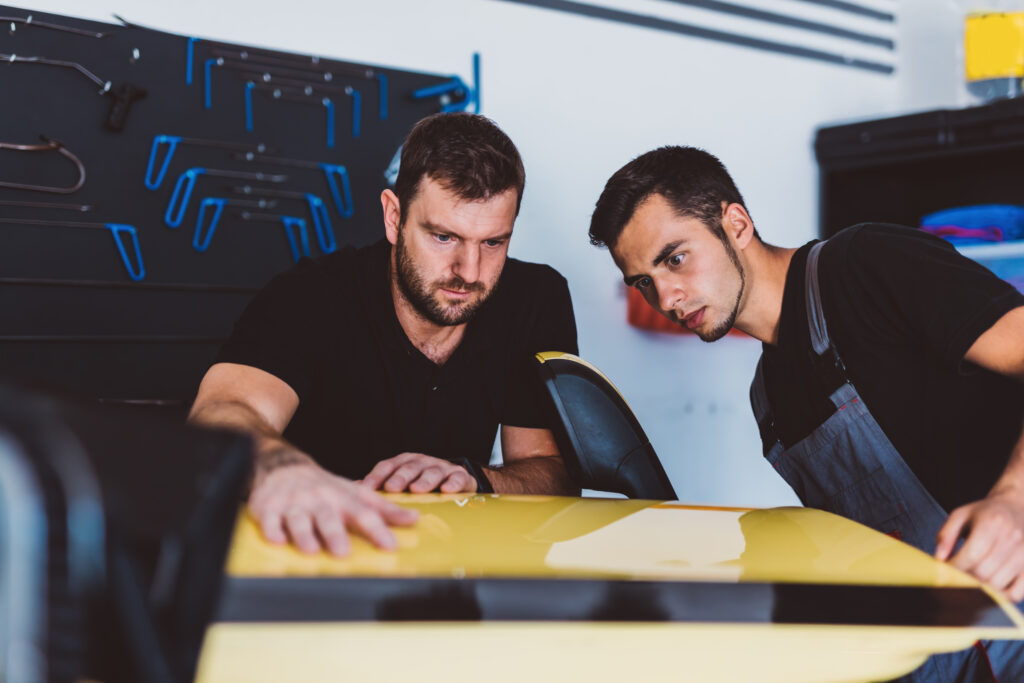 apprendre le débosselage sans peinture